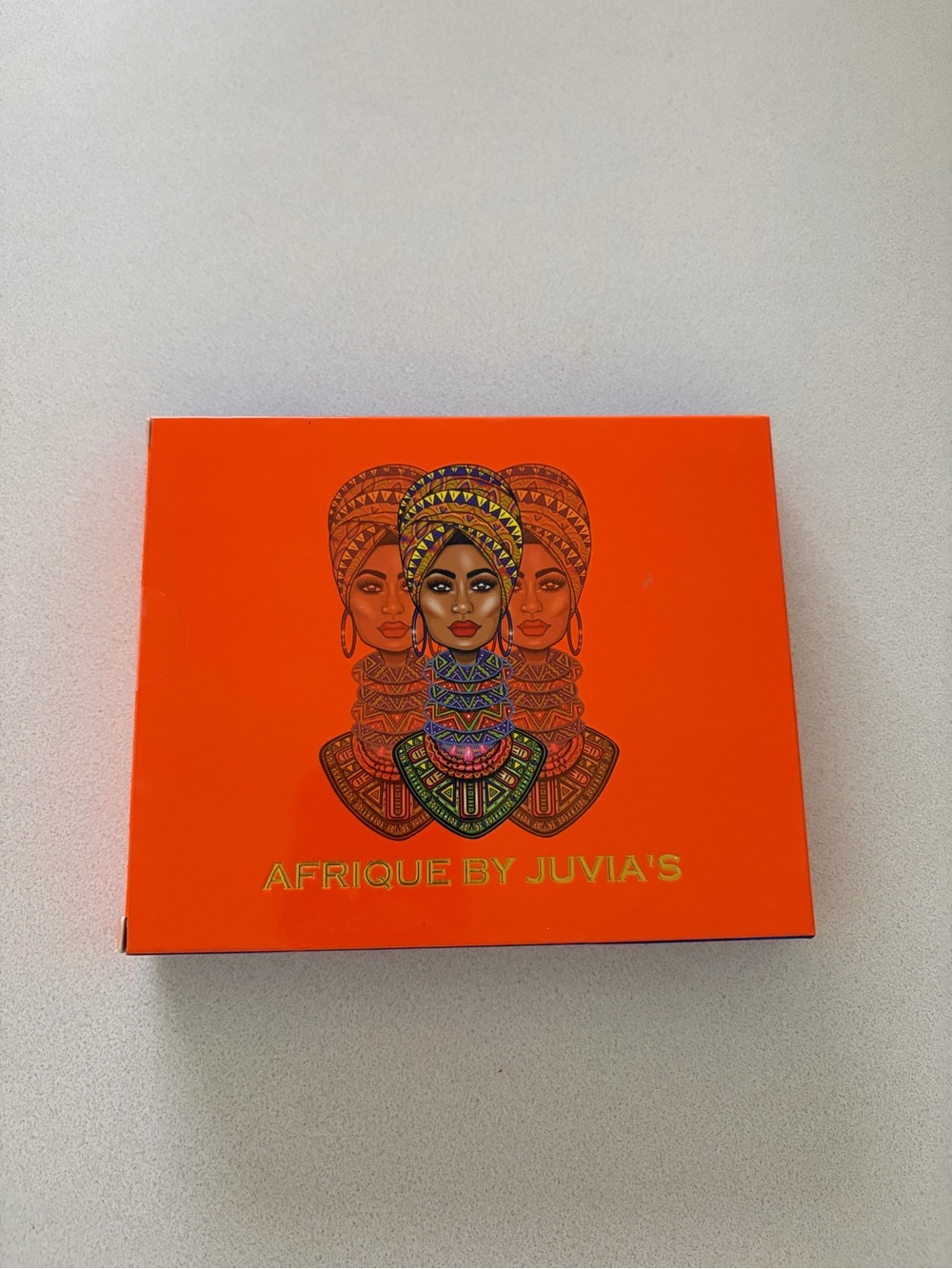 Juvia's Place Orange Statement Necklace Artwork